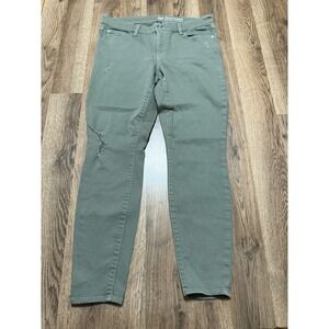 GAP Jeans Women's Size 10/30R, Green, Legging Skimmer, Legging Cheville Mid Rise